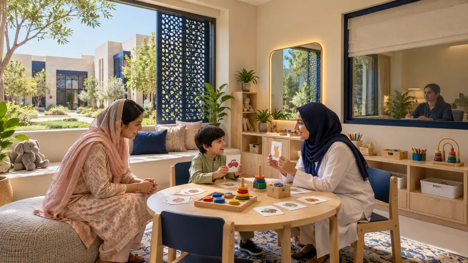 Speech & language therapy room — proposed concept