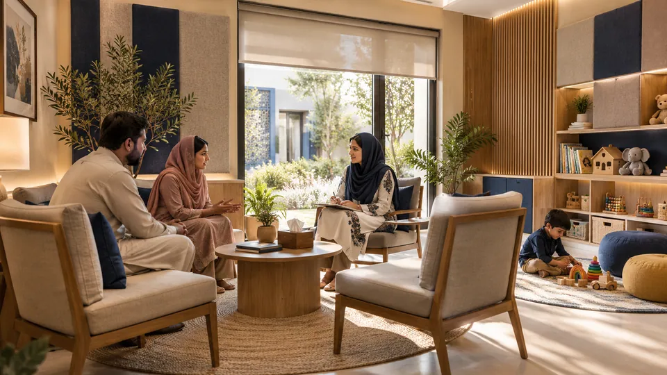 Child psychology & counselling room — proposed concept