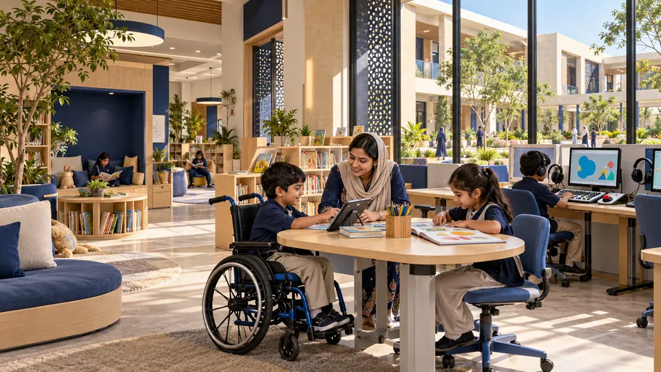 Accessible digital learning & library — proposed concept