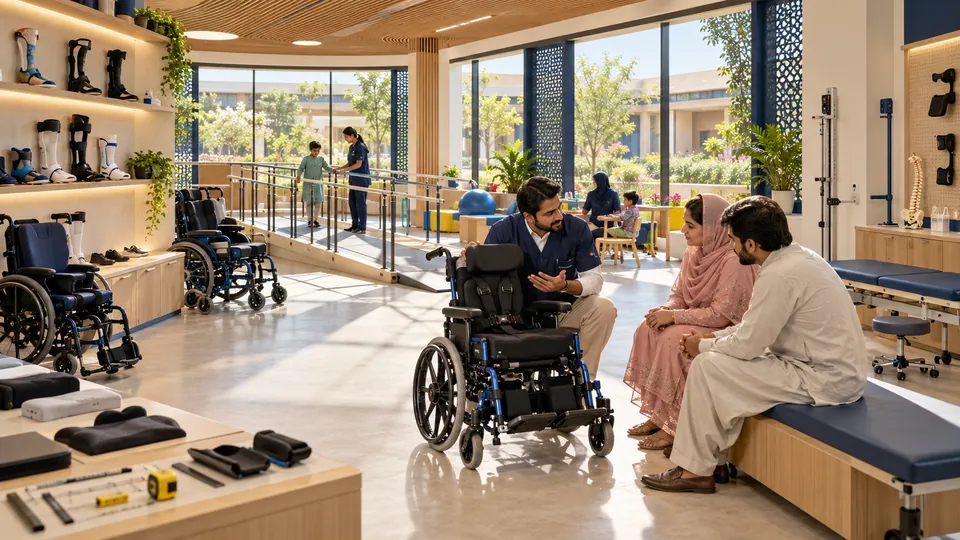 Wheelchair seating & orthotics clinic — proposed concept