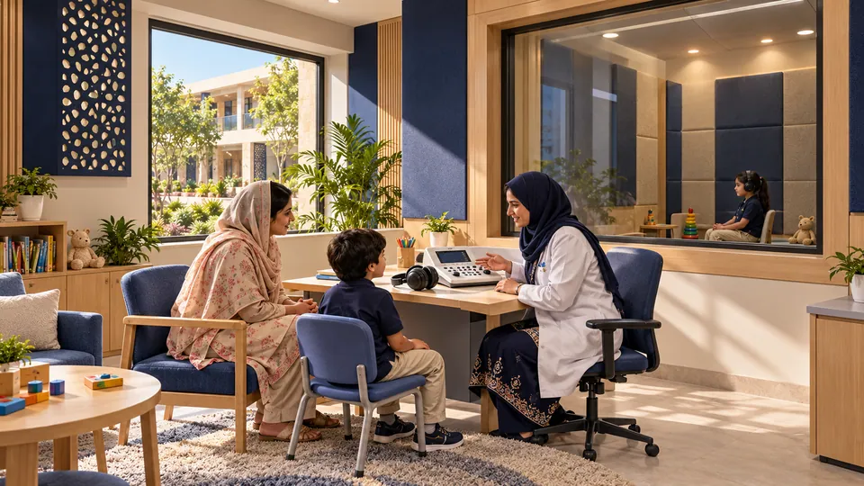 Hearing assessment & audiology suite — proposed concept