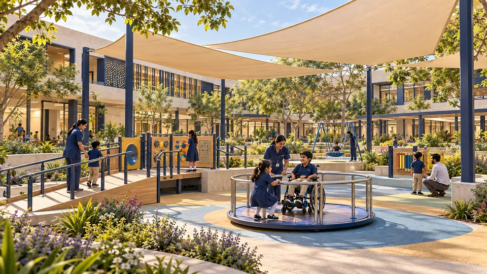 Inclusive playground & shared play — proposed concept