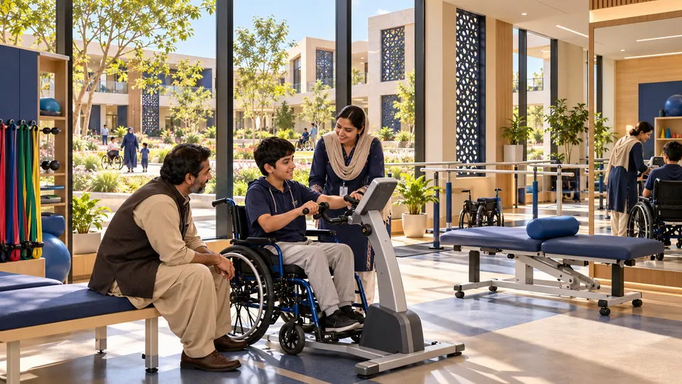 Adapted exercise & conditioning studio — proposed concept