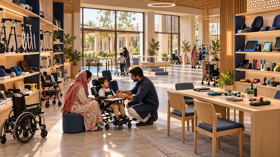 Assistive-equipment demonstration & loan library — proposed concept