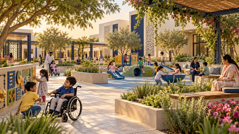 A place where every child can play. — proposed concept