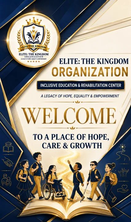 Luxury Geometric Welcome for Inclusive Education — Current Facility