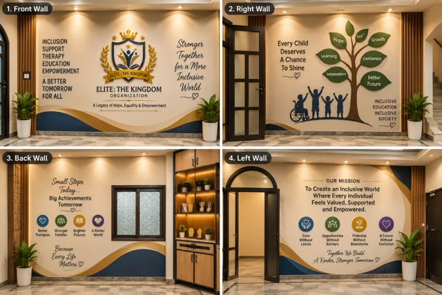 Elite Organization Office Mural Collection — Current Facility