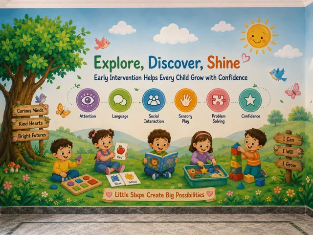 Explore, Discover, Shine: A Classroom Mural — Current Facility