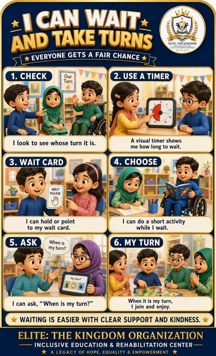 Inclusive classroom: waiting and turn-taking — Current Facility