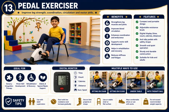 Pedal Exerciser Therapy Guide — Current Facility