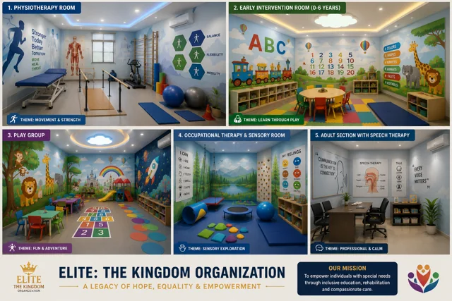 Therapy and education center design showcase — Current Facility